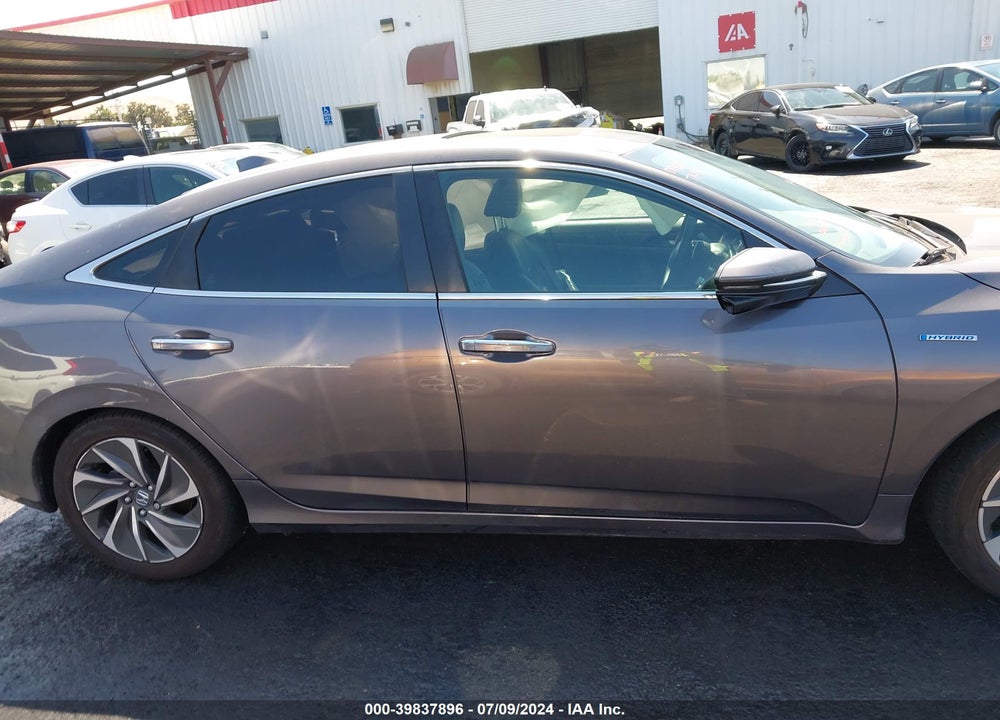 2019 HONDA INSIGHT TOURING VIN: 19XZE4F95KE010782