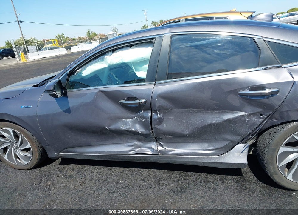 2019 HONDA INSIGHT TOURING VIN: 19XZE4F95KE010782
