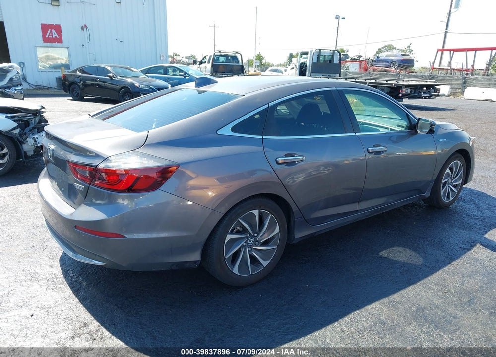 2019 HONDA INSIGHT TOURING VIN: 19XZE4F95KE010782