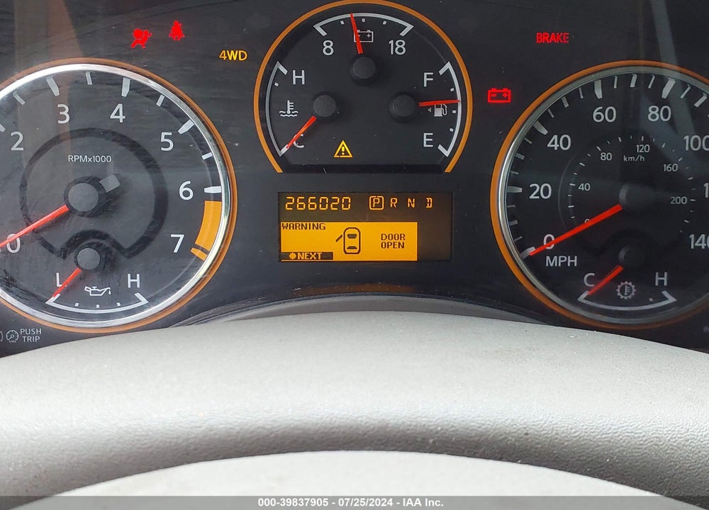 2014 NISSAN TITAN SL VIN: 1N6BA0EC0EN501924