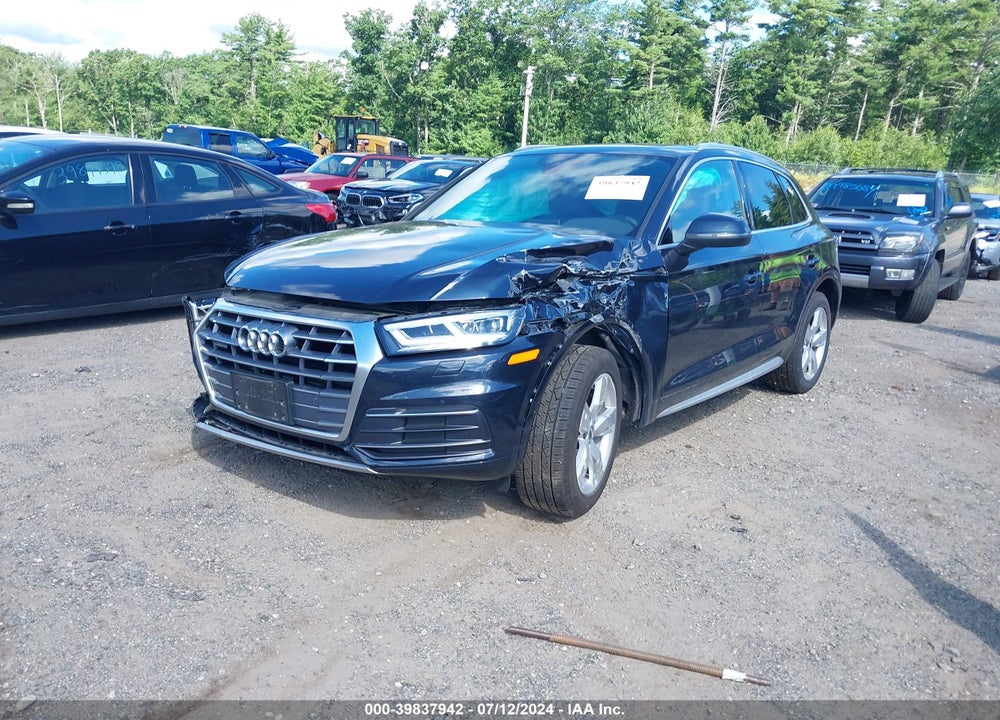 2018 AUDI Q5 2.0T PREMIUM/2.0T TECH PREMIUM VIN: WA1BNAFY6J2227691