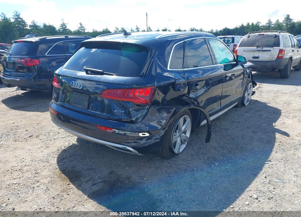 2018 AUDI Q5 2.0T PREMIUM/2.0T TECH PREMIUM VIN: WA1BNAFY6J2227691