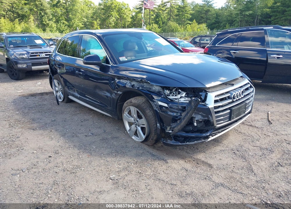 2018 AUDI Q5 2.0T PREMIUM/2.0T TECH PREMIUM VIN: WA1BNAFY6J2227691