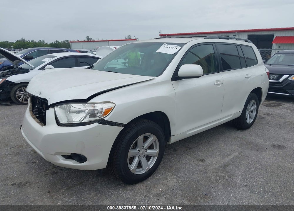 2010 TOYOTA HIGHLANDER BASE V6 VIN: 5TDZK3EH0AS017073