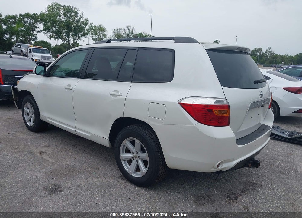 2010 TOYOTA HIGHLANDER BASE V6 VIN: 5TDZK3EH0AS017073