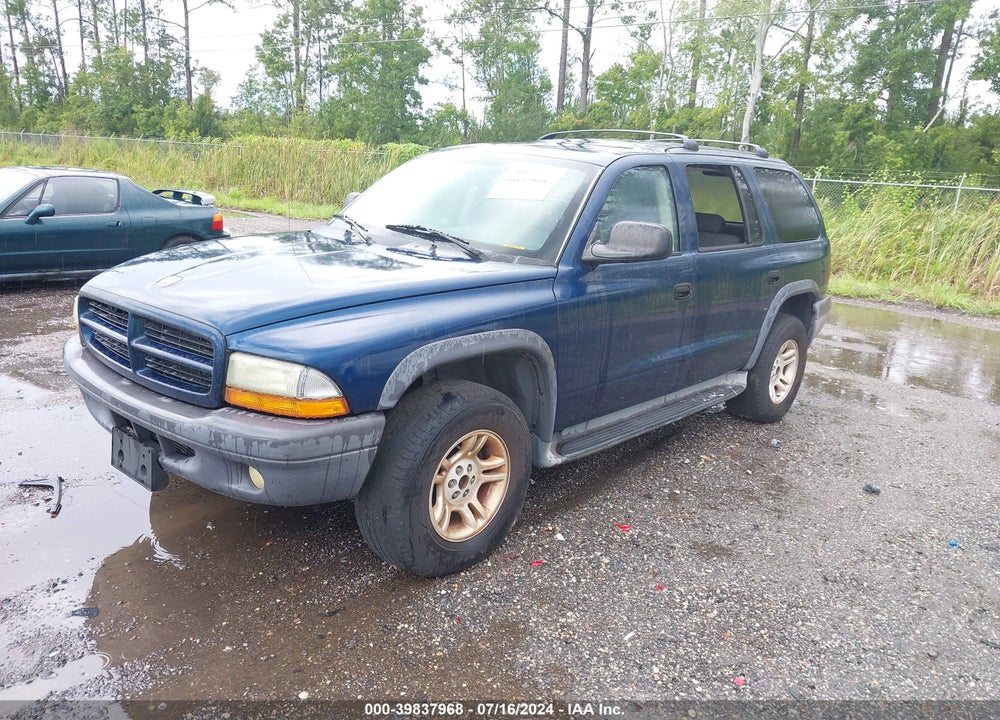 2003 DODGE DURANGO SPORT/SXT VIN: 1D4HS38N73F569043