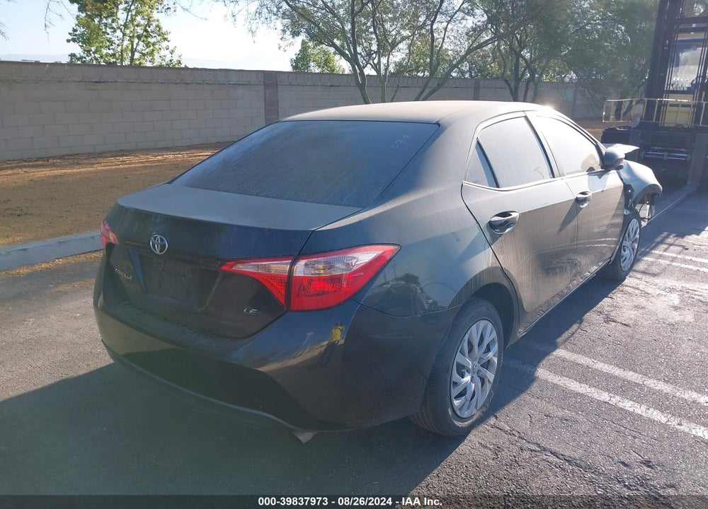 2019 TOYOTA COROLLA LE VIN: 5YFBURHE2KP885201