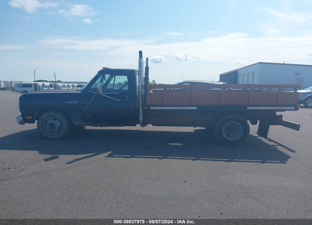 1991 DODGE D-SERIES D300/D350 VIN: 1B6ME36C6MS343741