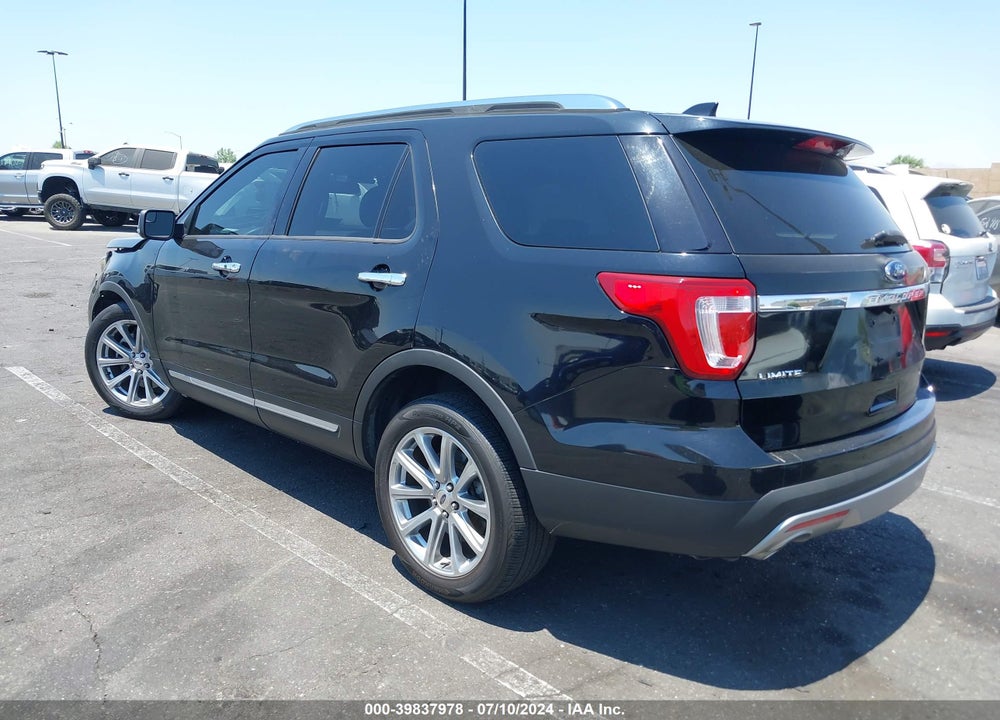 2017 FORD EXPLORER LIMITED VIN: 1FM5K7F86HGC37838