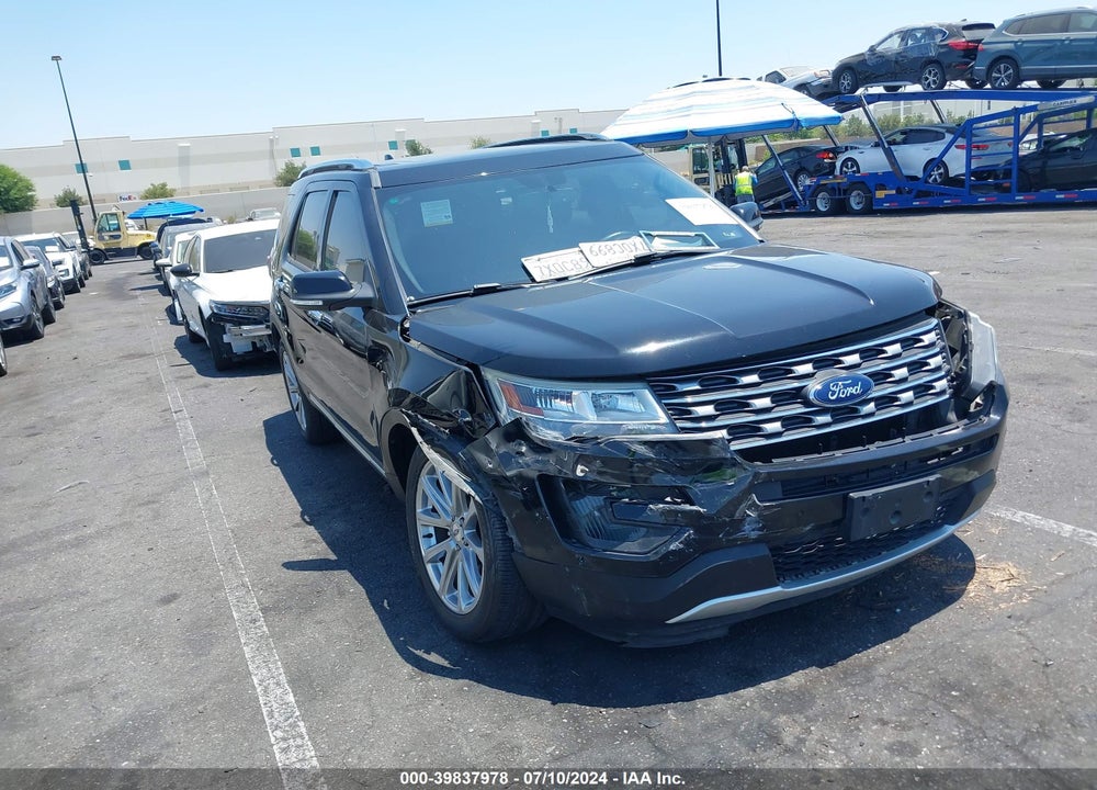 2017 FORD EXPLORER LIMITED VIN: 1FM5K7F86HGC37838