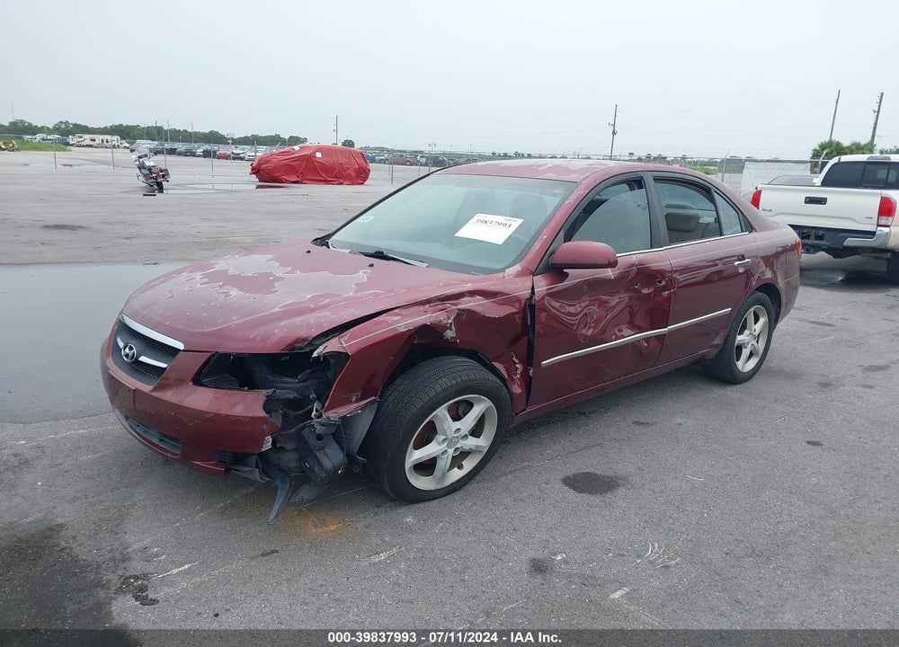 2008 HYUNDAI SONATA LIMITED V6/SE V6 VIN: 5NPEU46F48H389866