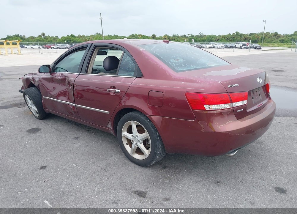 2008 HYUNDAI SONATA LIMITED V6/SE V6 VIN: 5NPEU46F48H389866