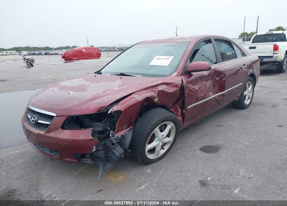 2008 HYUNDAI SONATA LIMITED V6/SE V6 VIN: 5NPEU46F48H389866