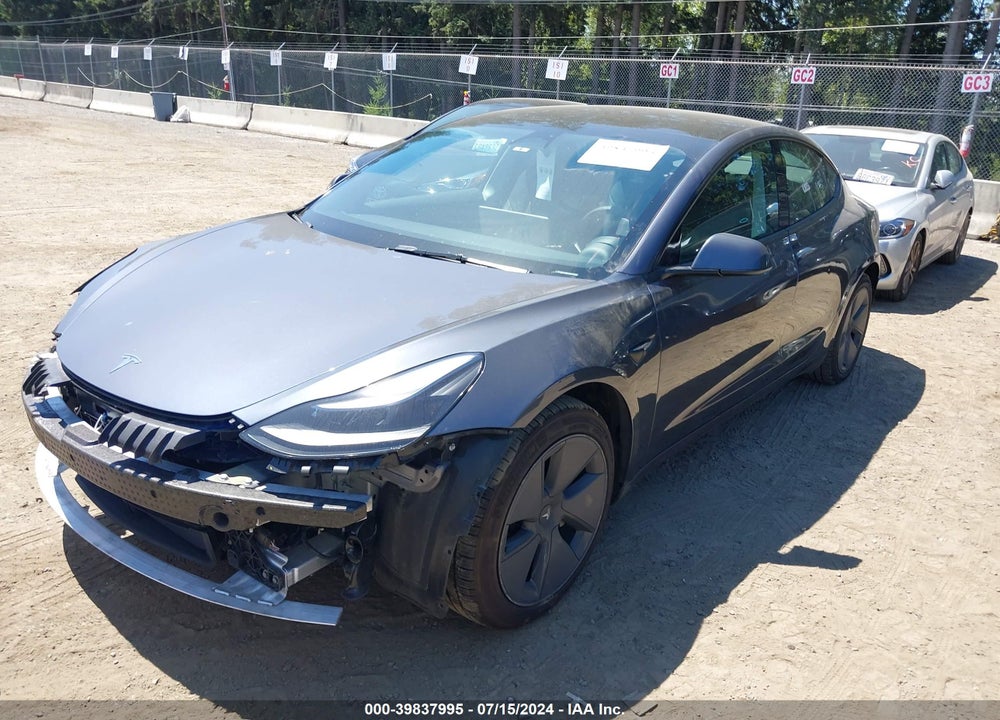 2023 TESLA MODEL 3 REAR-WHEEL DRIVE VIN: 5YJ3E1EA2PF411398