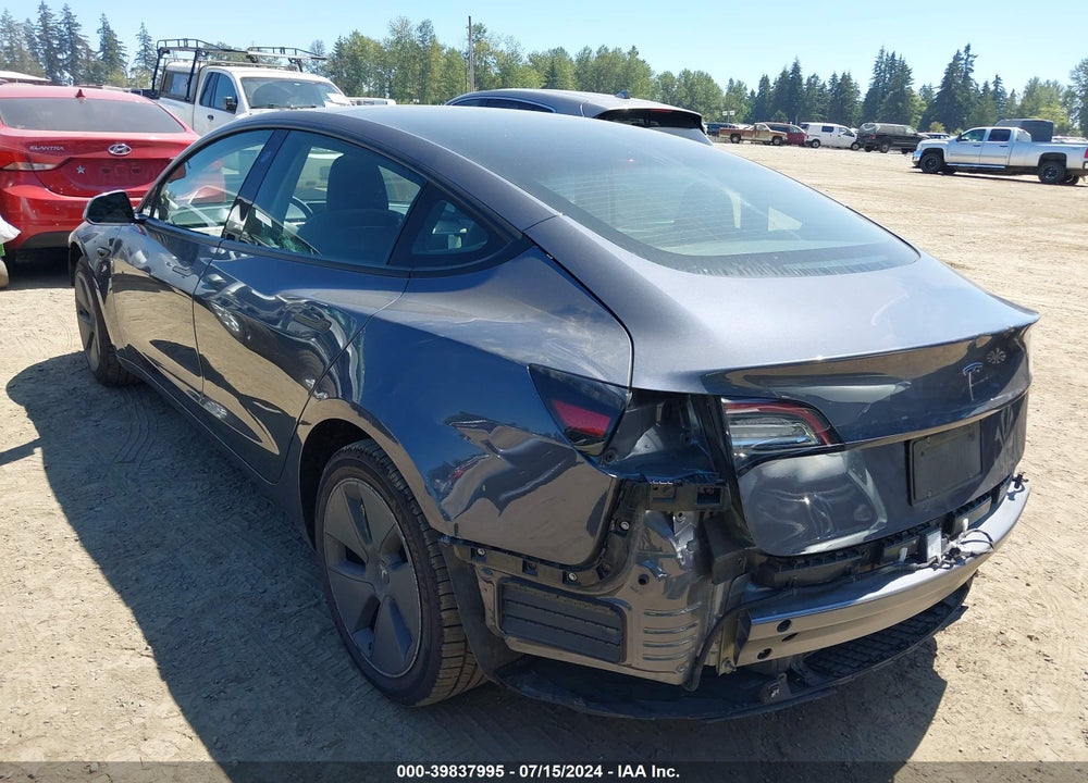 2023 TESLA MODEL 3 REAR-WHEEL DRIVE VIN: 5YJ3E1EA2PF411398