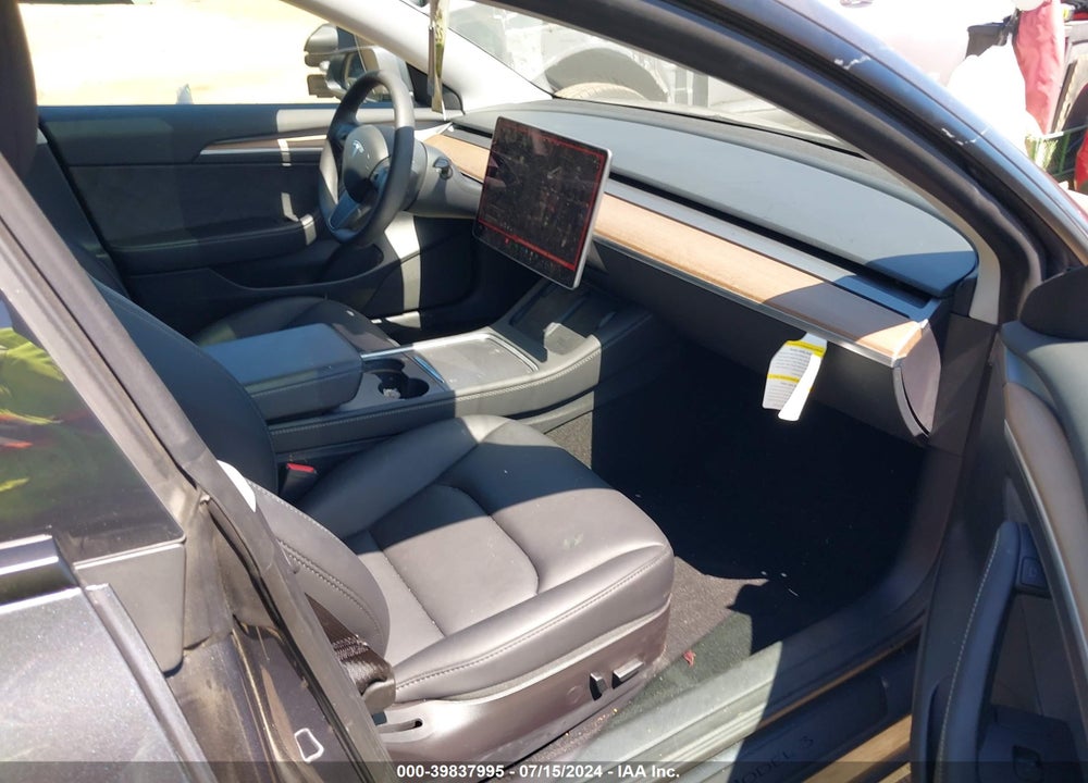 2023 TESLA MODEL 3 REAR-WHEEL DRIVE VIN: 5YJ3E1EA2PF411398