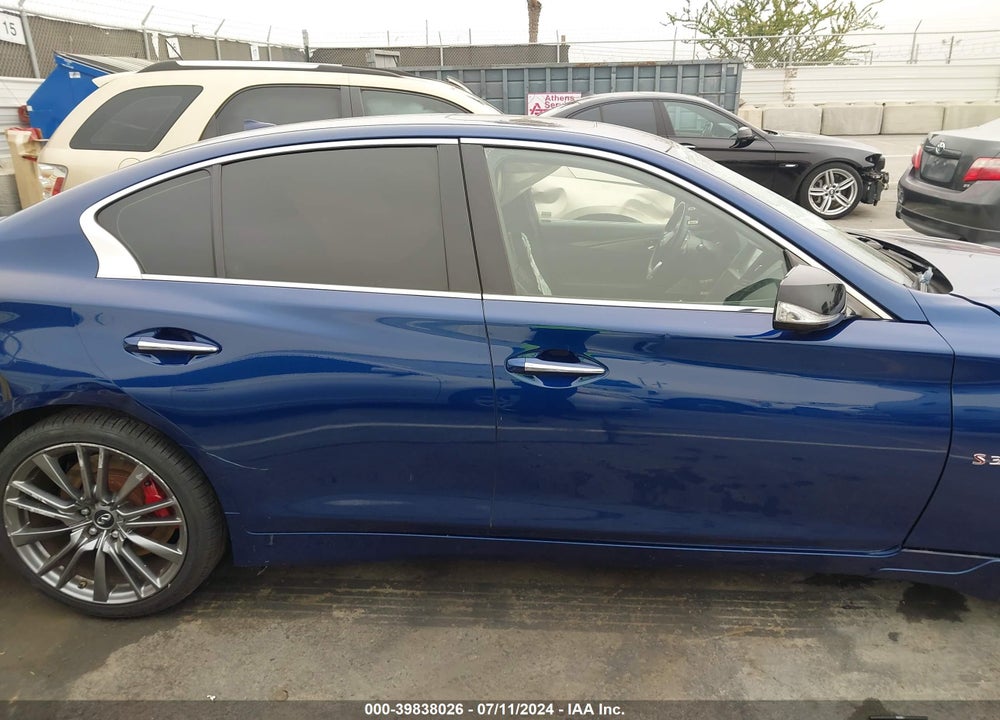 2019 INFINITI Q50 3.0T RED SPORT 400 VIN: JN1FV7AP2KM760400