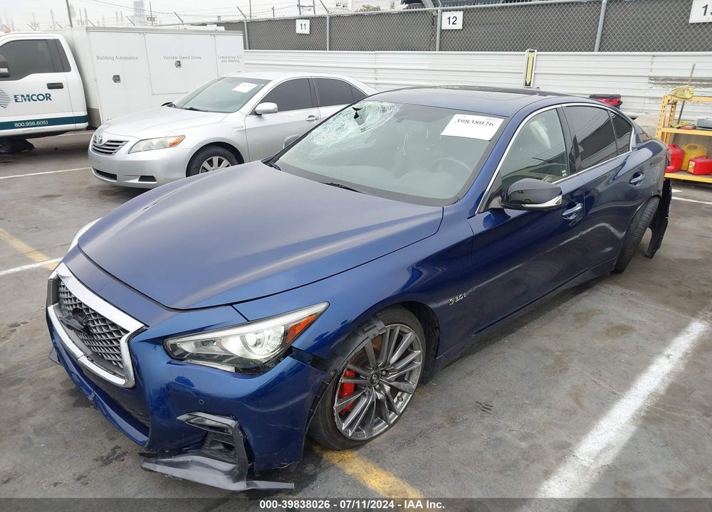 2019 INFINITI Q50 3.0T RED SPORT 400 VIN: JN1FV7AP2KM760400