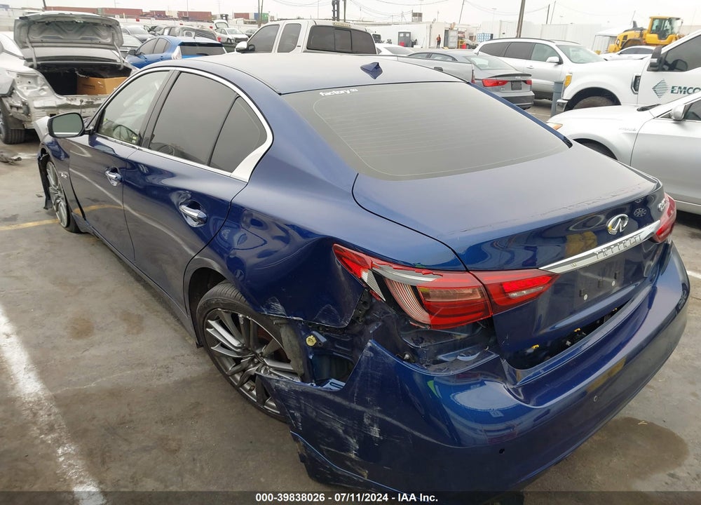 2019 INFINITI Q50 3.0T RED SPORT 400 VIN: JN1FV7AP2KM760400