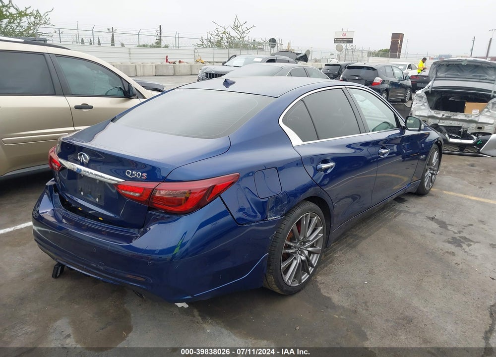 2019 INFINITI Q50 3.0T RED SPORT 400 VIN: JN1FV7AP2KM760400