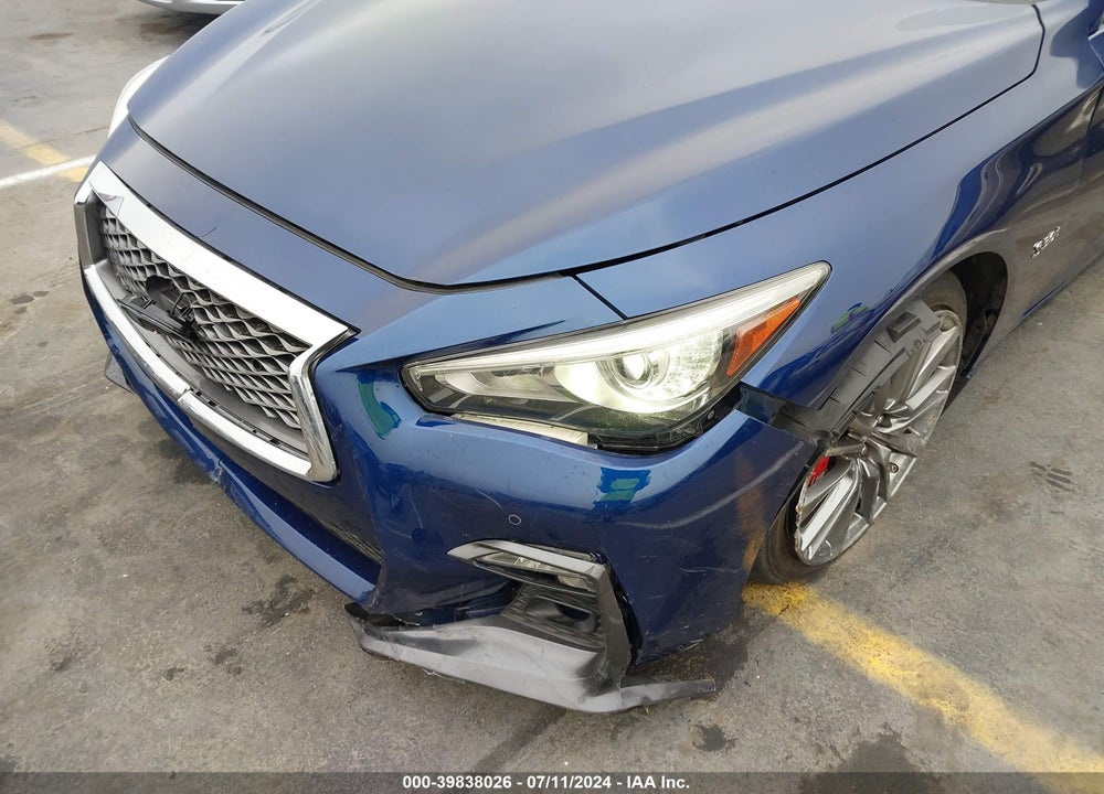 2019 INFINITI Q50 3.0T RED SPORT 400 VIN: JN1FV7AP2KM760400