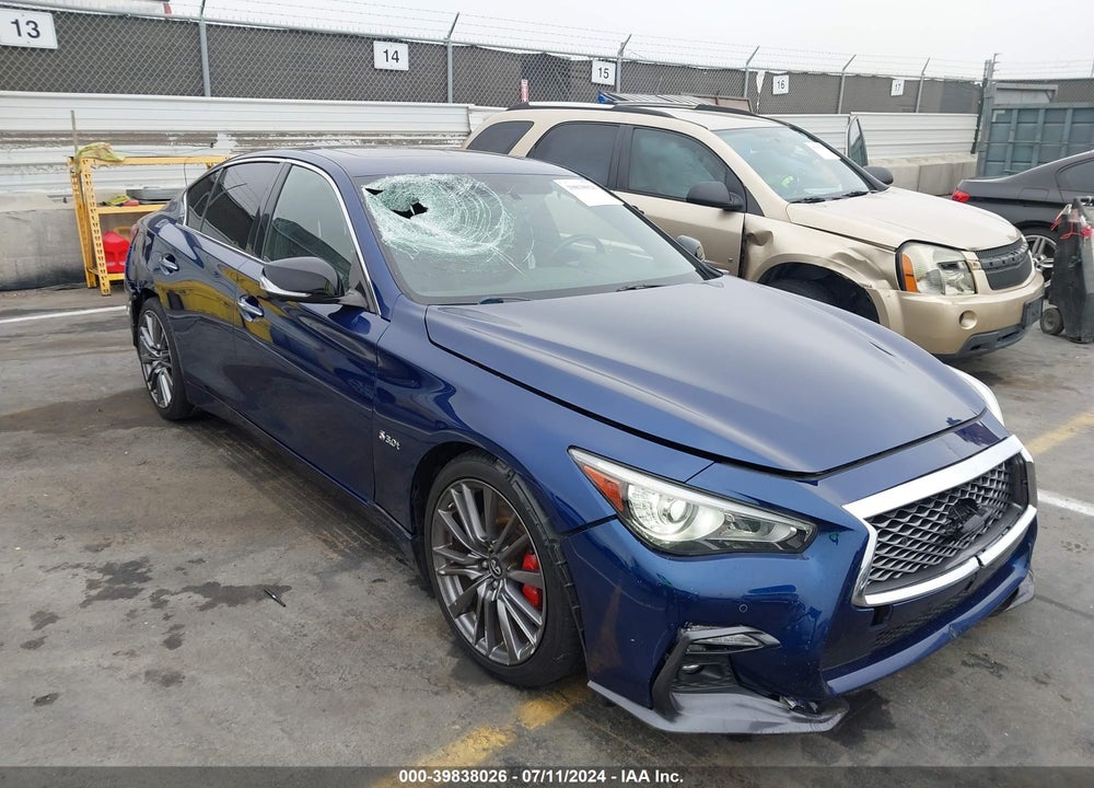 2019 INFINITI Q50 3.0T RED SPORT 400 VIN: JN1FV7AP2KM760400