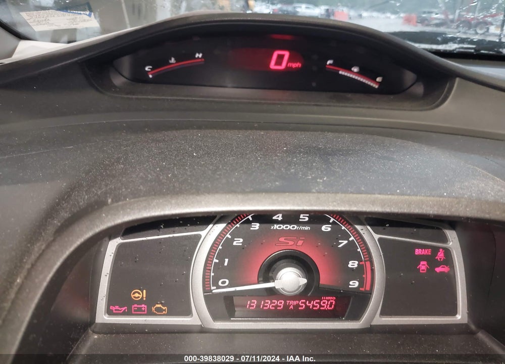 2011 HONDA CIVIC SI VIN: 2HGFA5E57BH702597