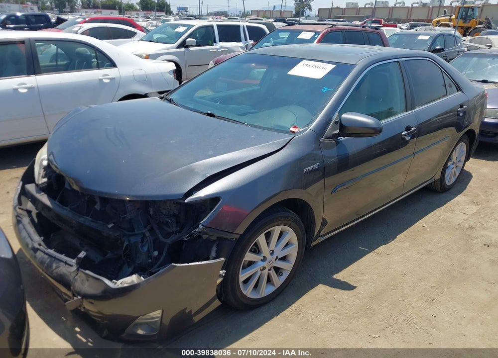 2012 TOYOTA CAMRY HYBRID XLE VIN: 4T1BD1FK8CU062864