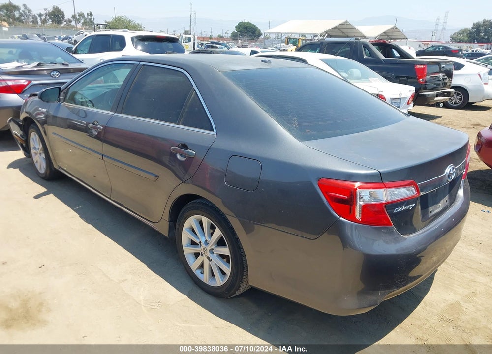 2012 TOYOTA CAMRY HYBRID XLE VIN: 4T1BD1FK8CU062864
