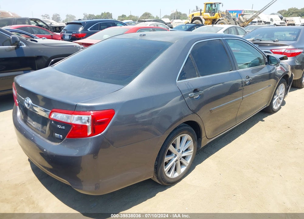 2012 TOYOTA CAMRY HYBRID XLE VIN: 4T1BD1FK8CU062864