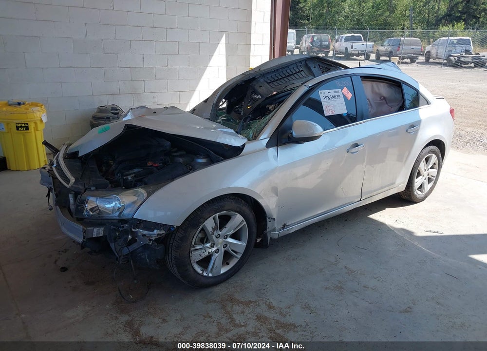2014 CHEVROLET CRUZE DIESEL VIN: 1G1P75SZ0E7199562