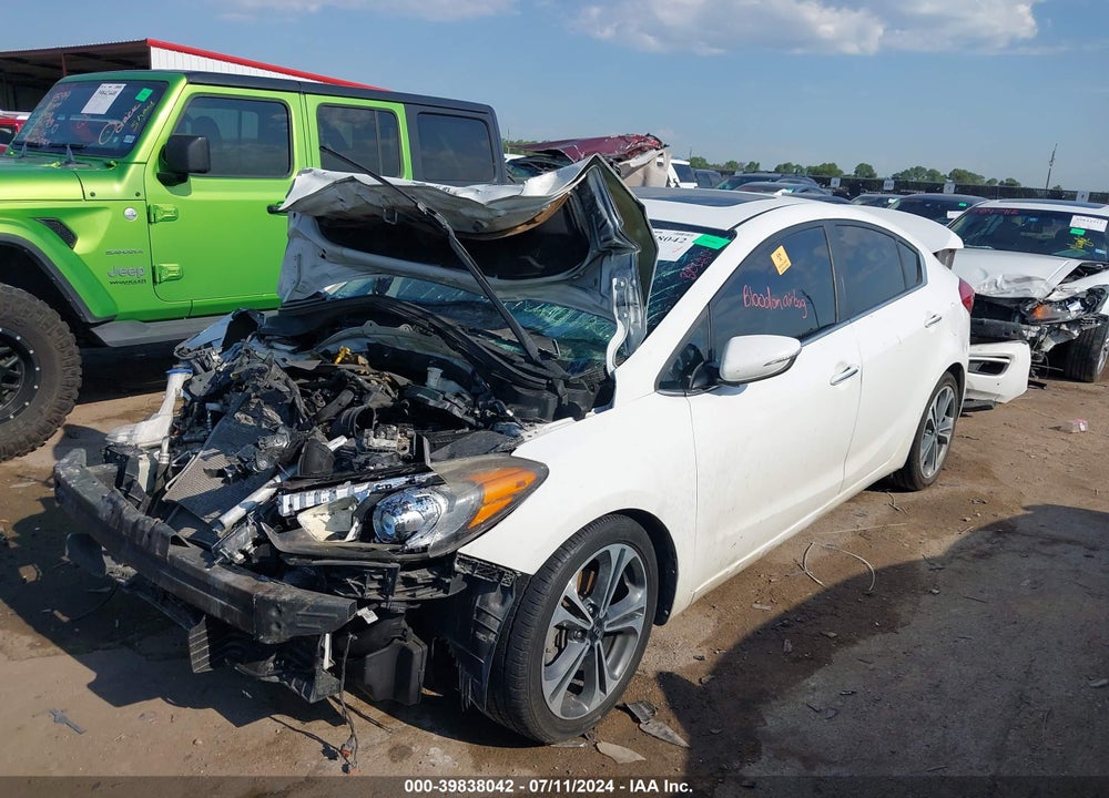 2015 KIA FORTE EX VIN: KNAFZ4A80F5436674