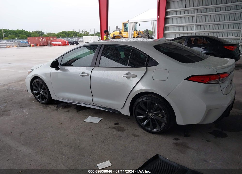 2024 TOYOTA COROLLA SE VIN: 5YFP4MCEXRP171231