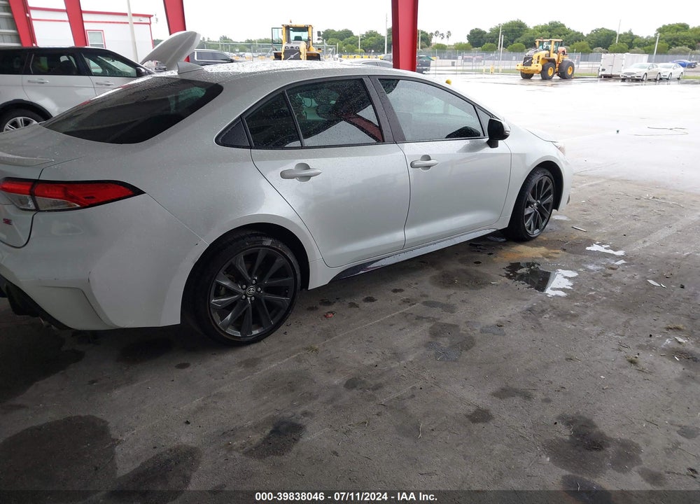 2024 TOYOTA COROLLA SE VIN: 5YFP4MCEXRP171231
