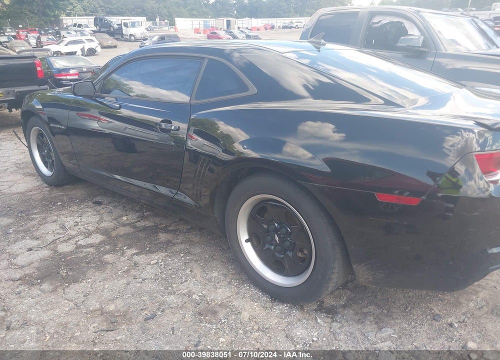 2012 CHEVROLET CAMARO 2LS VIN: 2G1FA1E37C9170410