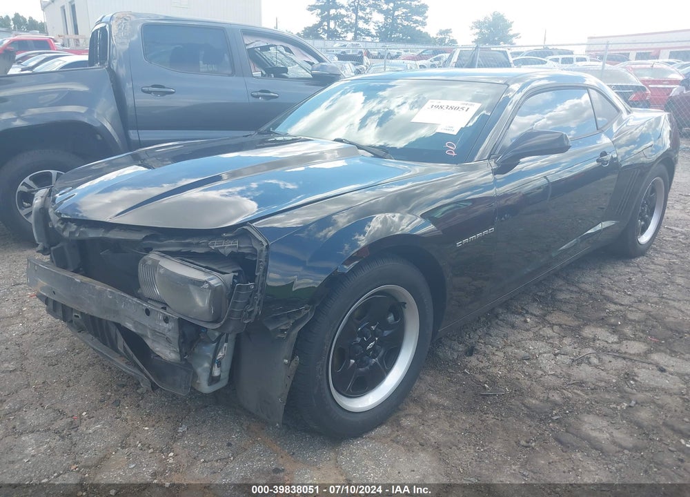 2012 CHEVROLET CAMARO 2LS VIN: 2G1FA1E37C9170410