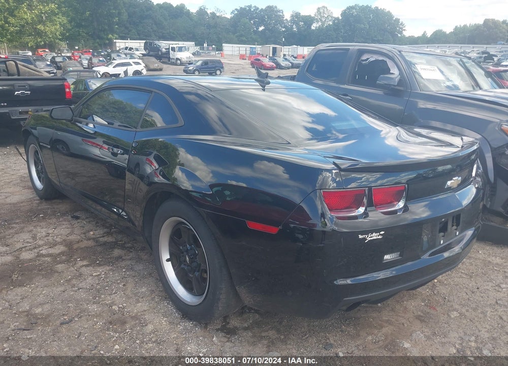2012 CHEVROLET CAMARO 2LS VIN: 2G1FA1E37C9170410