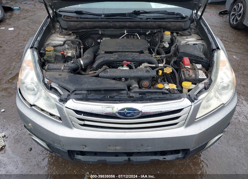 2011 SUBARU OUTBACK 2.5I PREMIUM VIN: 4S4BRBCC1B3375652