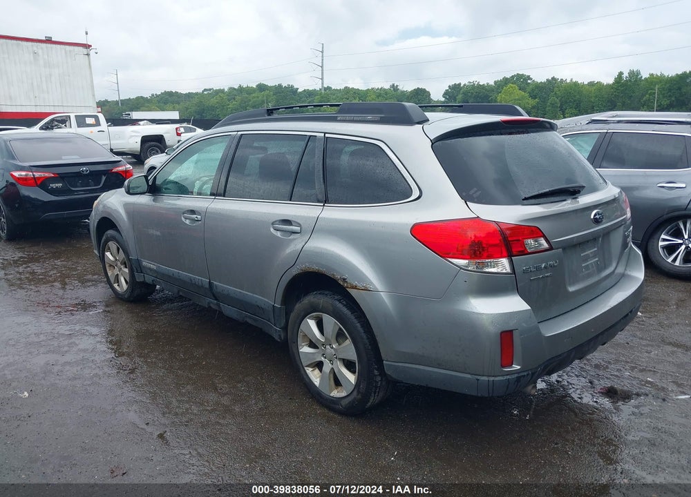 2011 SUBARU OUTBACK 2.5I PREMIUM VIN: 4S4BRBCC1B3375652