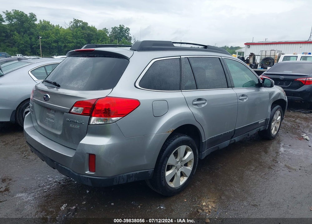 2011 SUBARU OUTBACK 2.5I PREMIUM VIN: 4S4BRBCC1B3375652