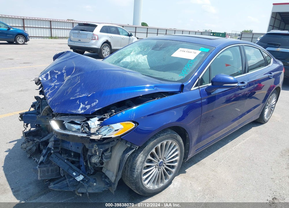 2014 FORD FUSION TITANIUM VIN: 3FA6P0D92ER356140