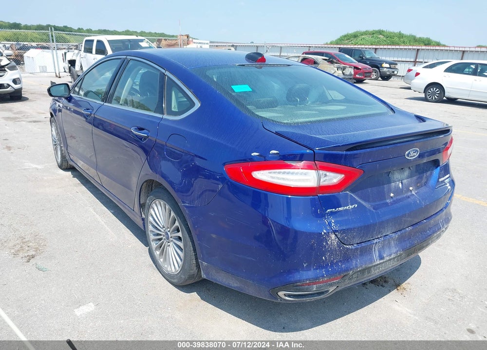 2014 FORD FUSION TITANIUM VIN: 3FA6P0D92ER356140