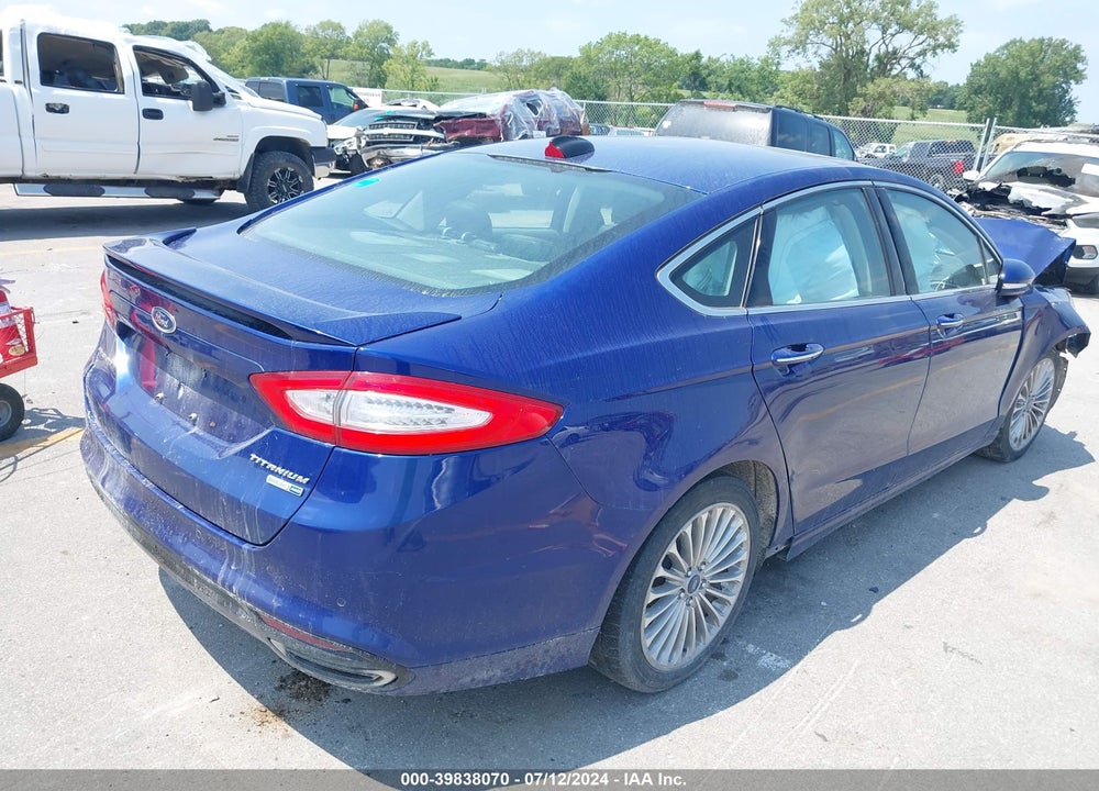 2014 FORD FUSION TITANIUM VIN: 3FA6P0D92ER356140