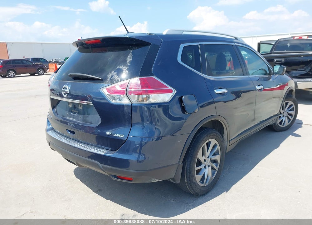 2015 NISSAN ROGUE SL VIN: 5N1AT2MV7FC787934