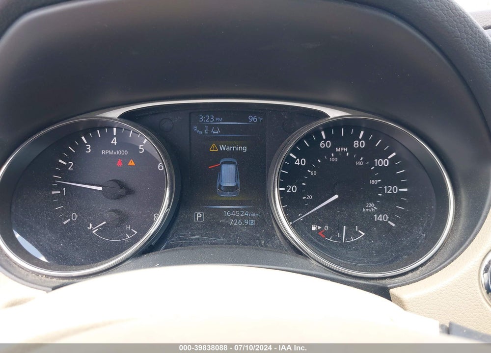 2015 NISSAN ROGUE SL VIN: 5N1AT2MV7FC787934