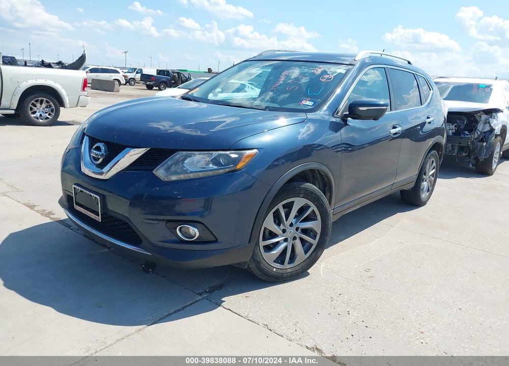 2015 NISSAN ROGUE SL VIN: 5N1AT2MV7FC787934