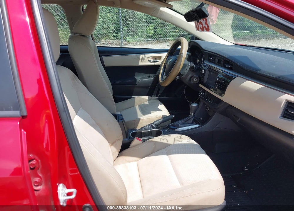 2014 TOYOTA COROLLA LE PLUS VIN: 5YFBURHE6EP046608