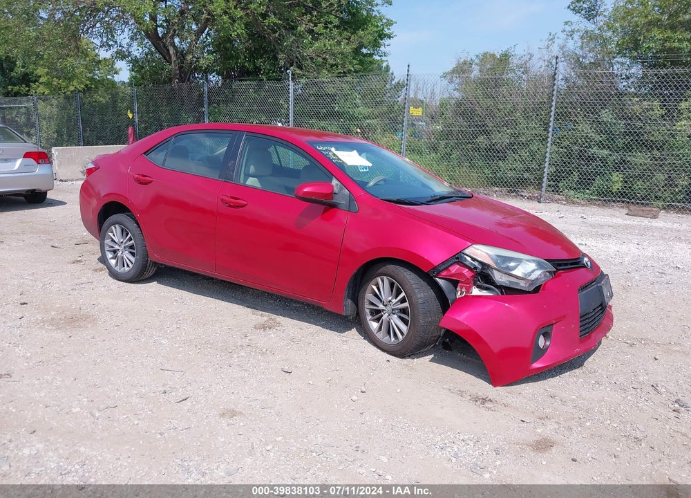 2014 TOYOTA COROLLA LE PLUS VIN: 5YFBURHE6EP046608