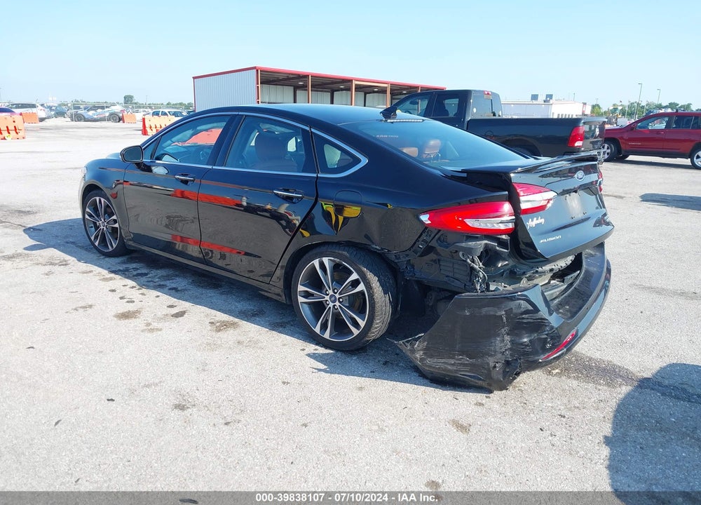 2020 FORD FUSION TITANIUM VIN: 3FA6P0K94LR111887