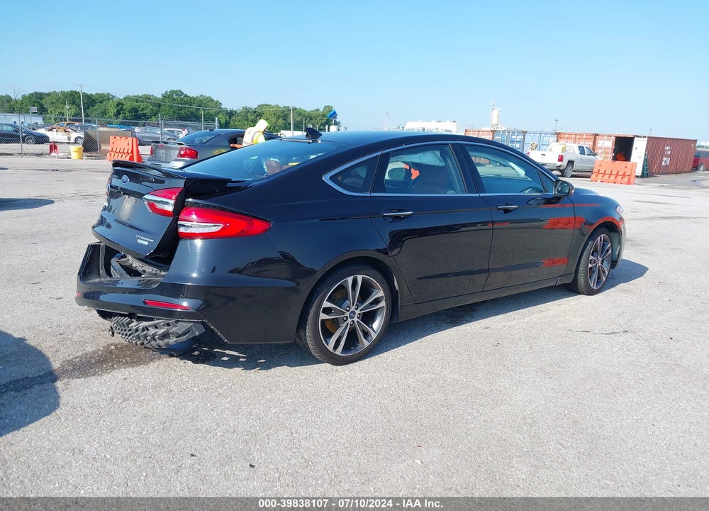 2020 FORD FUSION TITANIUM VIN: 3FA6P0K94LR111887